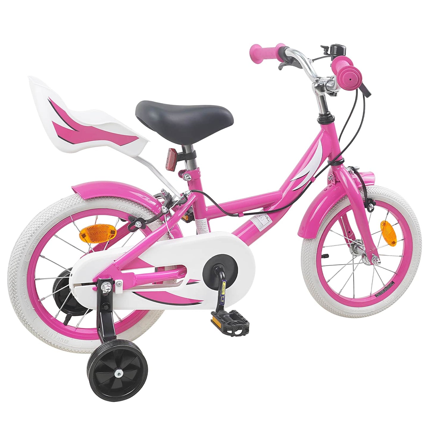 Kids Bike 12 Inches for 2-4 Years Old Pink