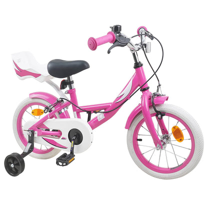 Kids Bike 14 Inches for 3-5 Years Old Pink