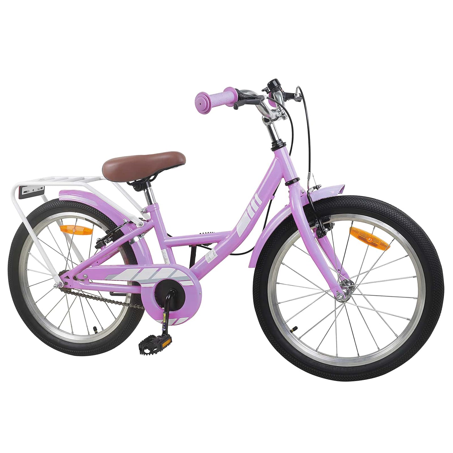 Kids Bike 18 Inches for 5-7 Years Old Purple