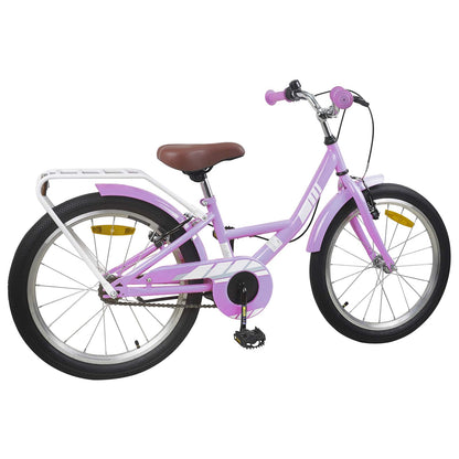Kids Bike 20 Inches for 6-11 Years Old Purple