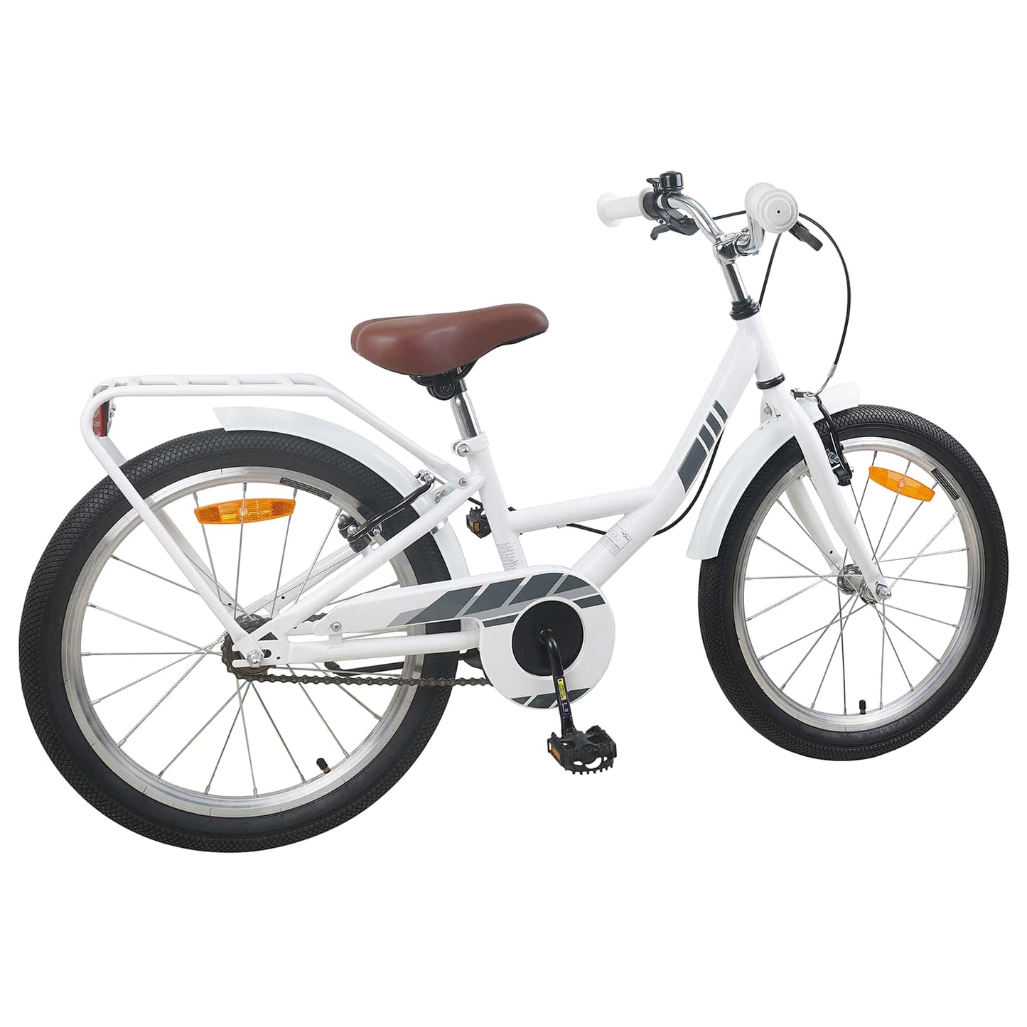 Kids Bike 20 Inches for 6-11 Years Old White
