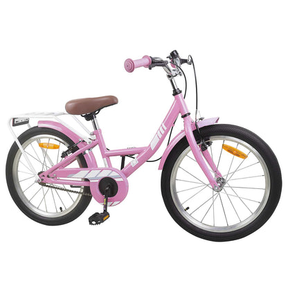 Kids Bike 20 Inches for 6-11 Years Old Light Pink