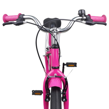 Kids Bike 18 Inches for 5-7 Years Old Pink