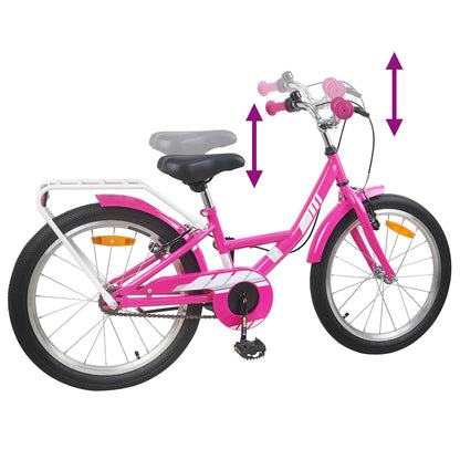 Kids Bike 20 Inches for 6-11 Years Old Pink