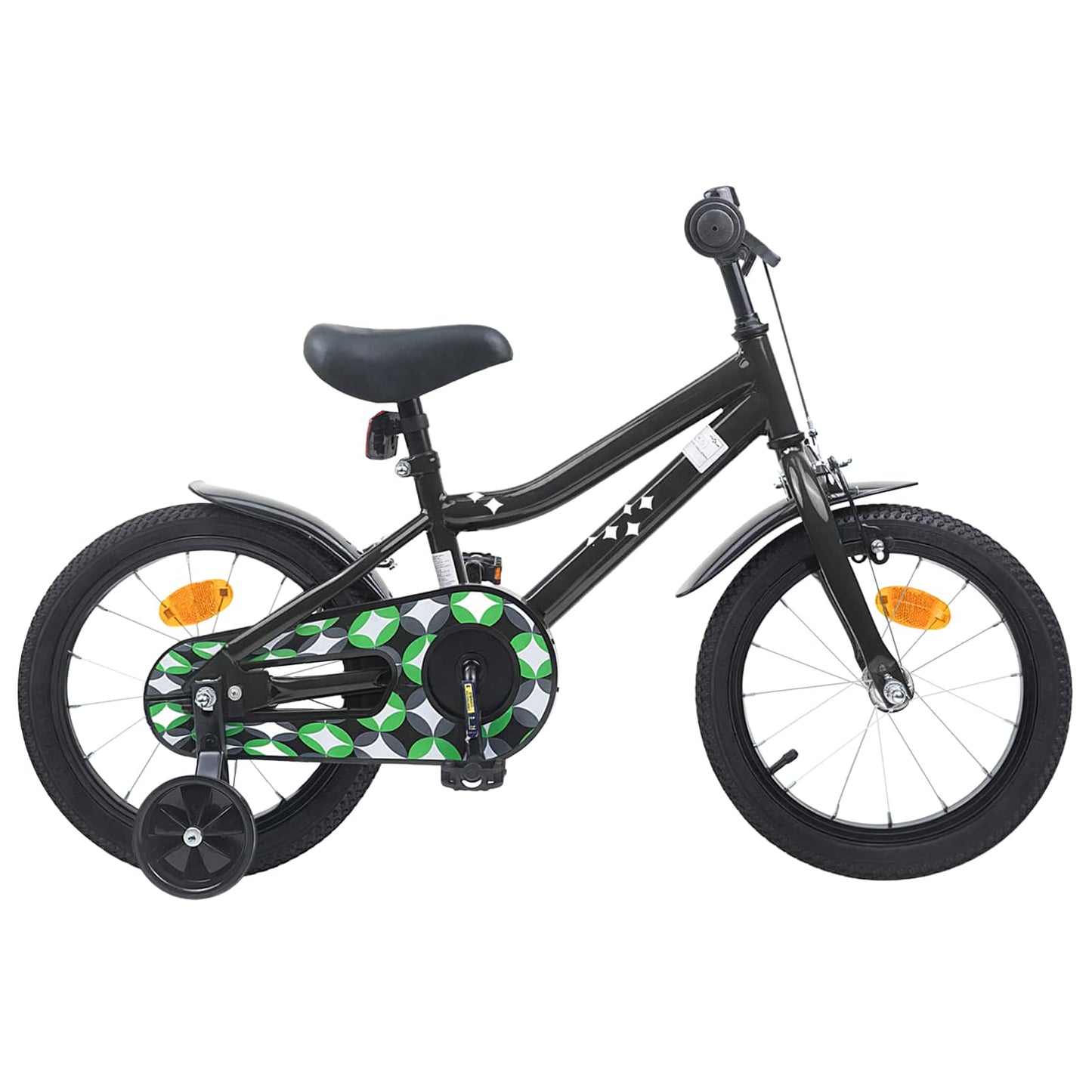 Kids Bike 14 Inches for 3-5 Years Old Black
