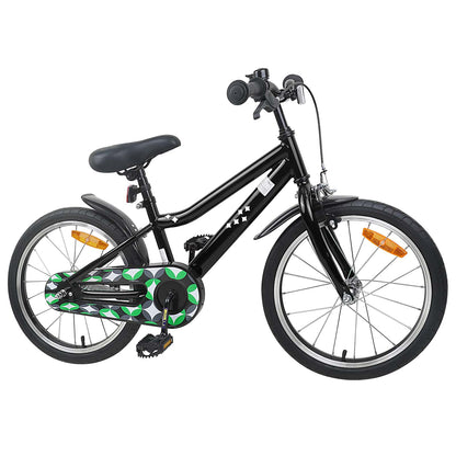 Kids Bike 18 Inches for 5-7 Years Old Black