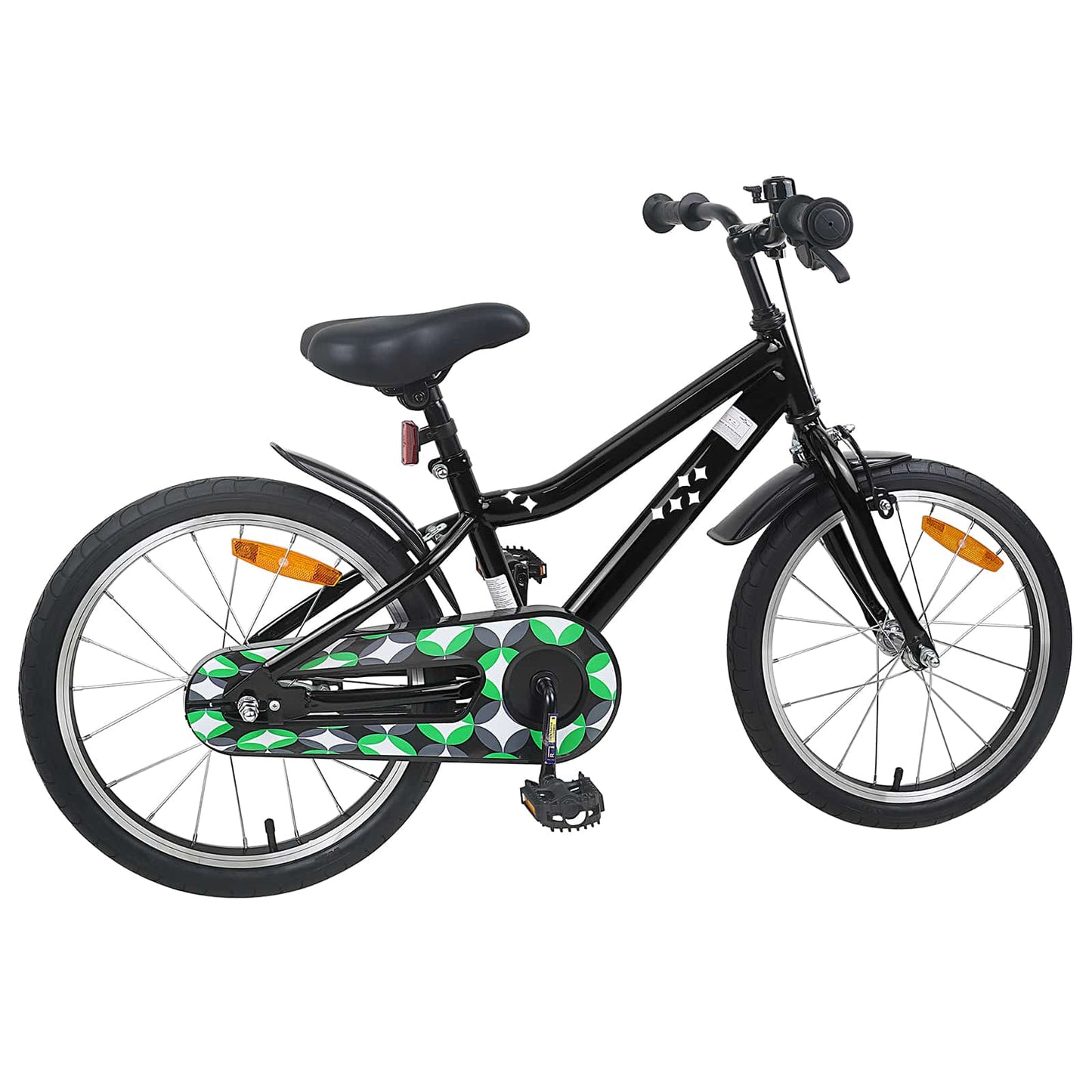 Kids Bike 18 Inches for 5-7 Years Old Black