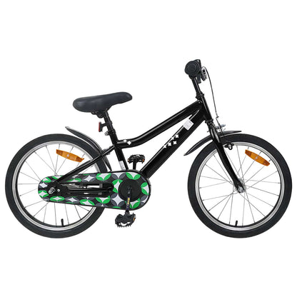 Kids Bike 18 Inches for 5-7 Years Old Black