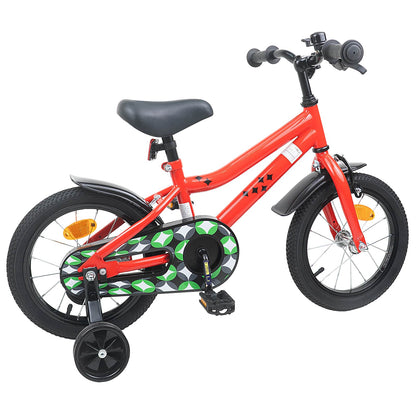 Kids Bike 14 Inches for 3-5 Years Old Red