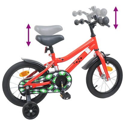 Kids Bike 16 Inches for 4-6 Years Old Red