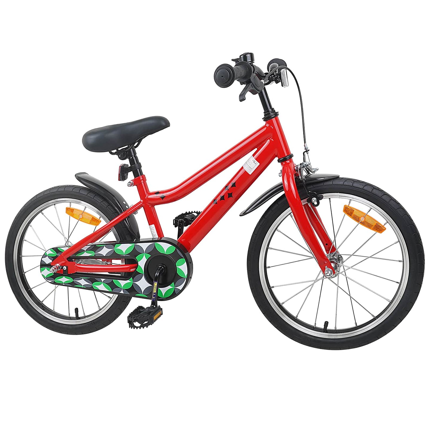 Kids Bike 18 Inches for 5-7 Years Old Red