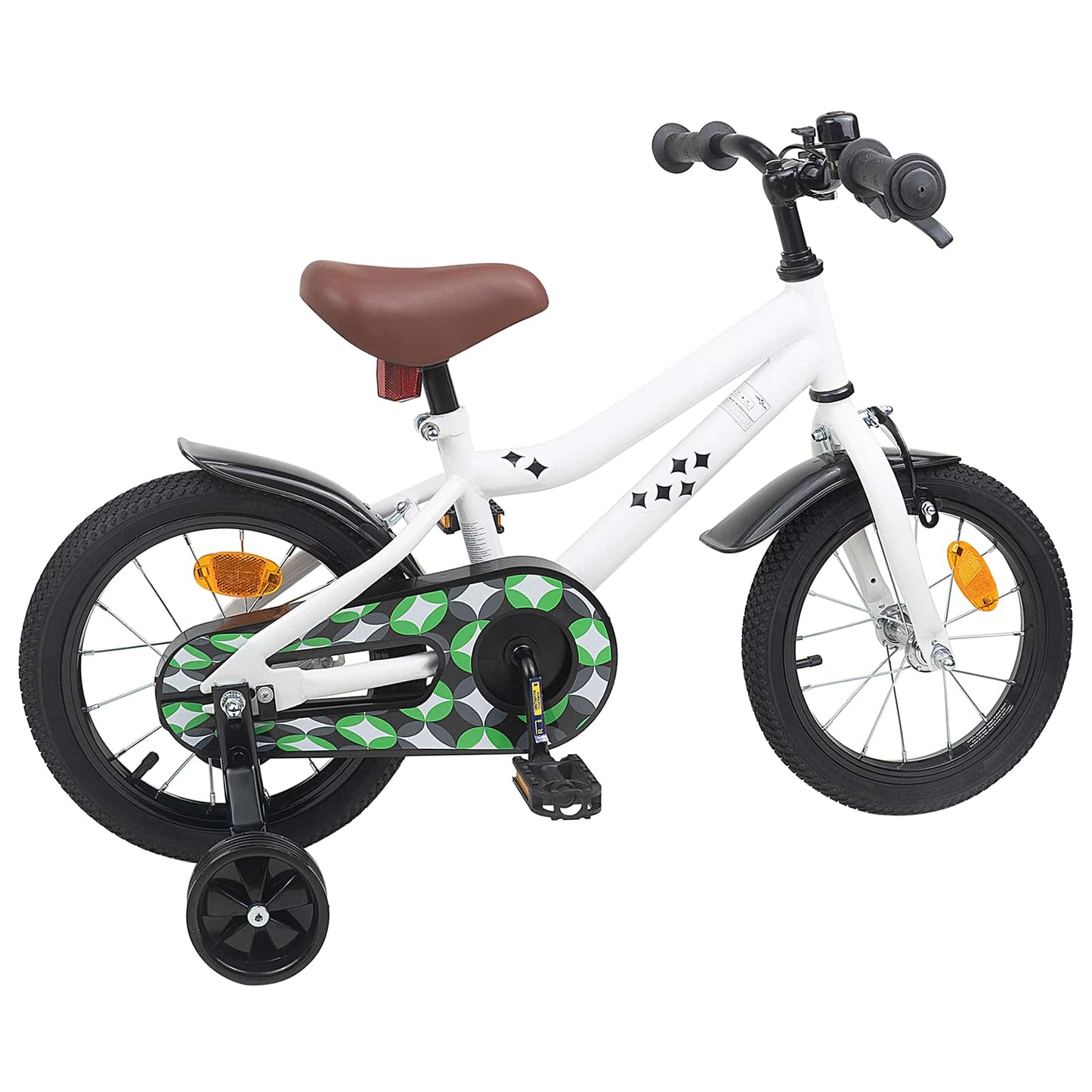 Kids Bike 12 Inches for 2-4 Years Old White