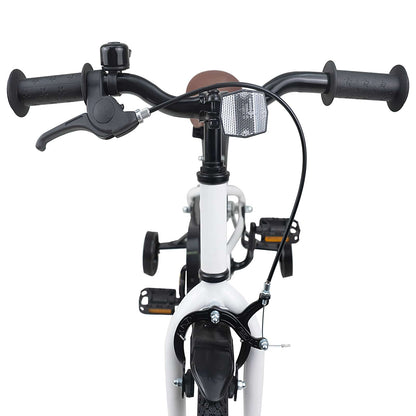 Kids Bike 16 Inches for 4-6 Years Old White