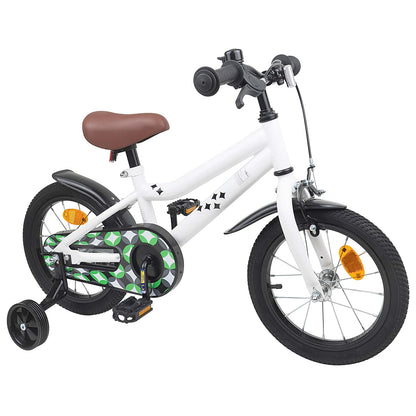 Kids Bike 16 Inches for 4-6 Years Old White