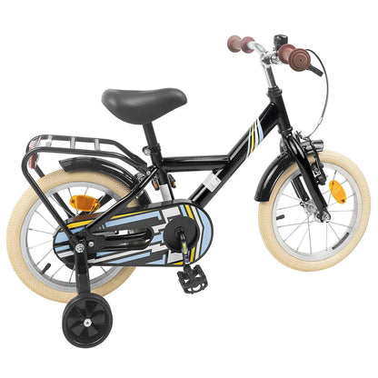 Kids Bike 12 Inches for 2-4 Years Old Black