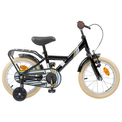 Kids Bike 12 Inches for 2-4 Years Old Black