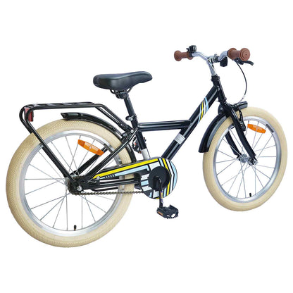 Kids Bike 18 Inches for 5-7 Years Old Black