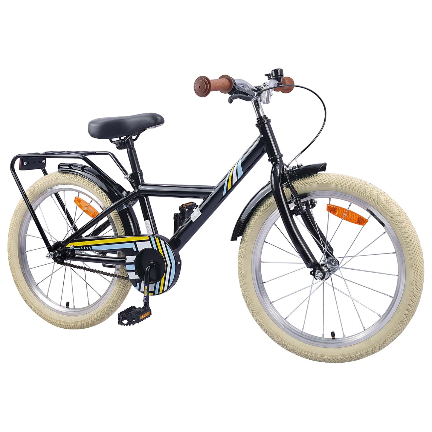 Kids Bike 20 Inches for 6-11 Years Old Black