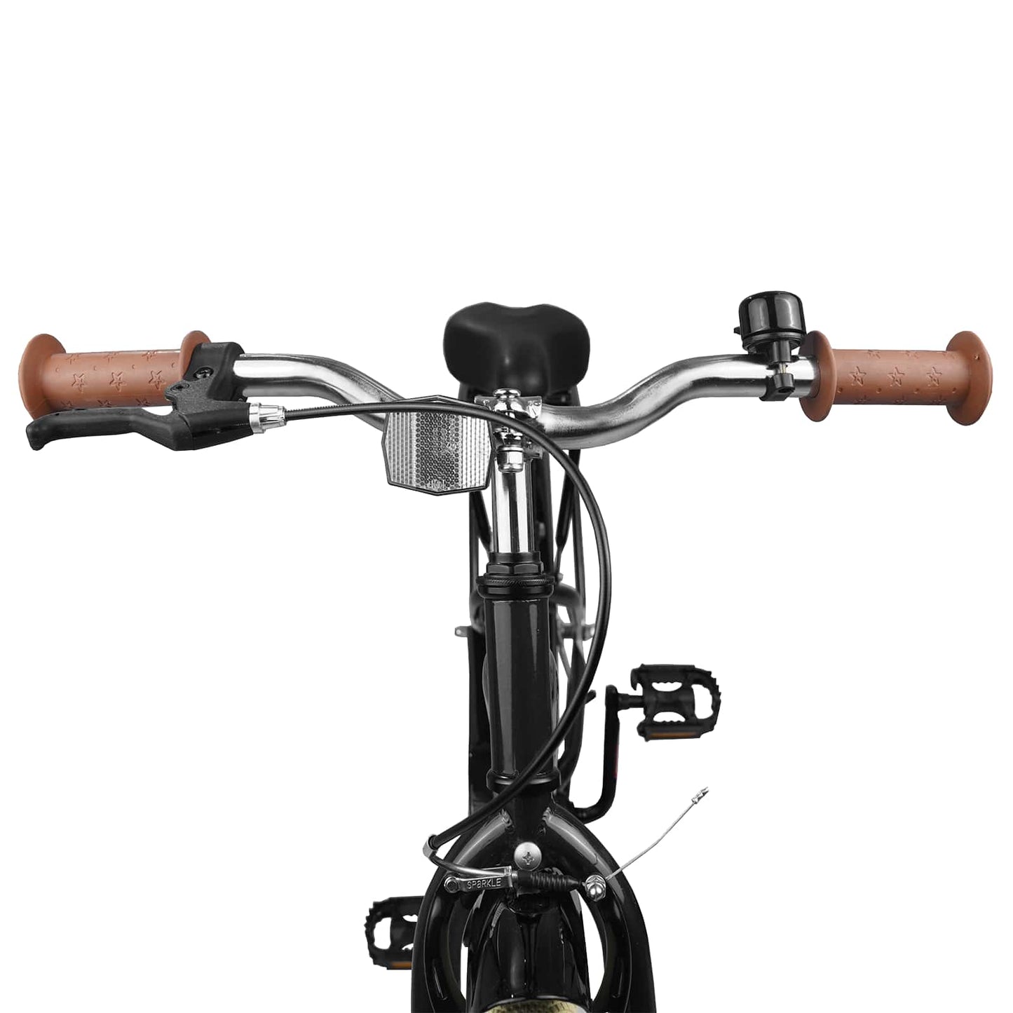 Kids Bike 24 Inches for 8-12 Years Old Black