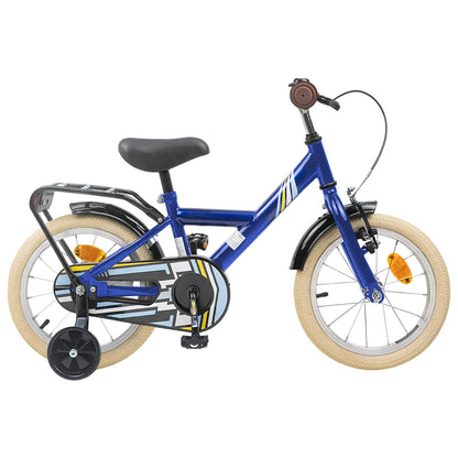 Kids Bike 12 Inches for 2-4 Years Old Dark Blue