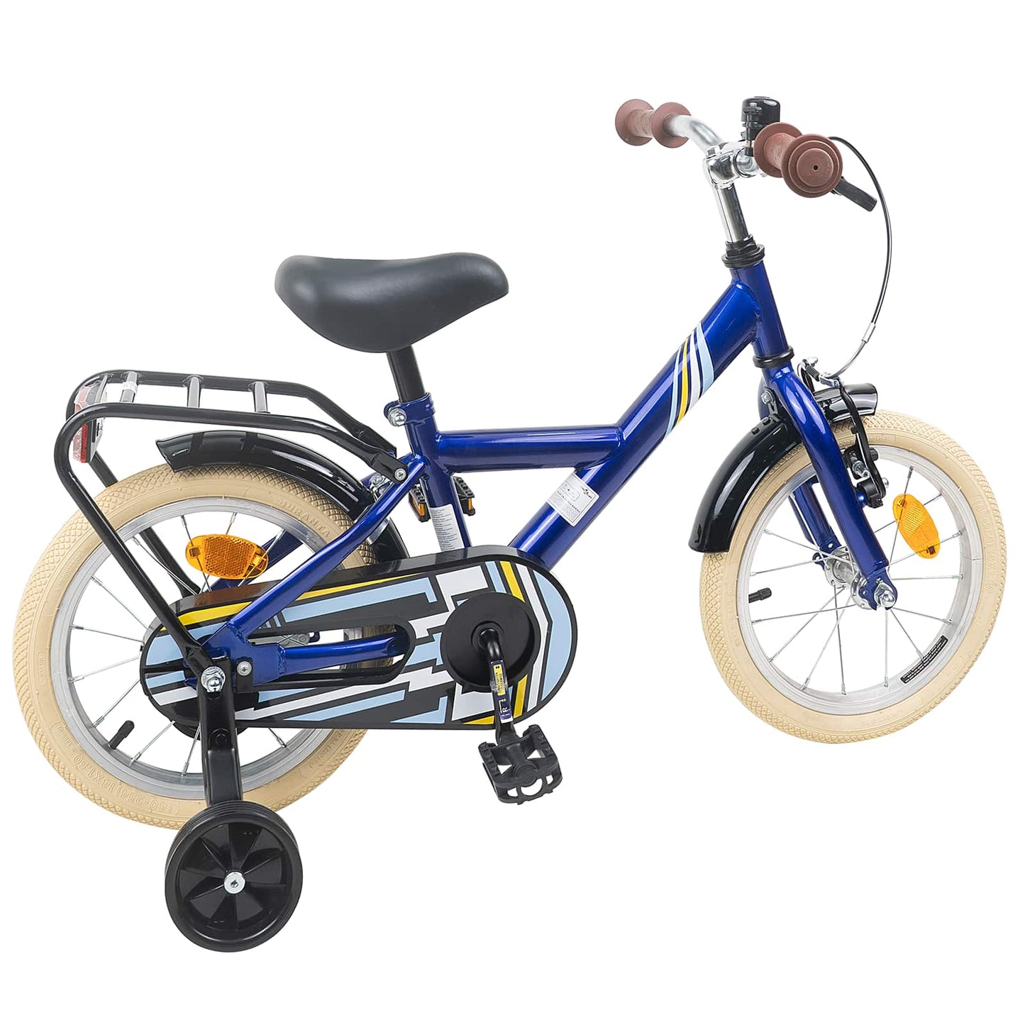 Kids Bike 14 Inches for 3-5 Years Old Dark Blue