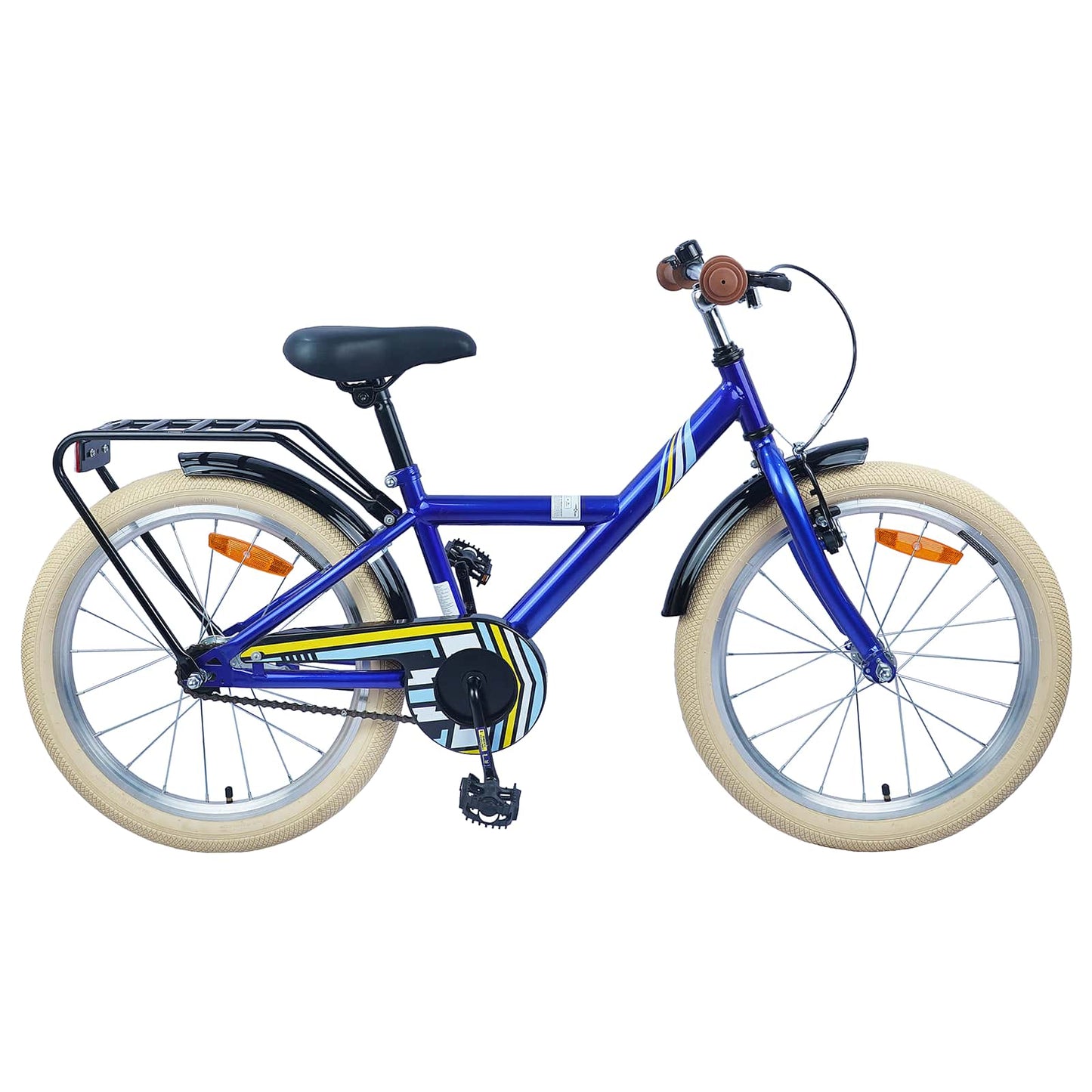 Kids Bike 24 Inches for 8-12 Years Old Dark Blue
