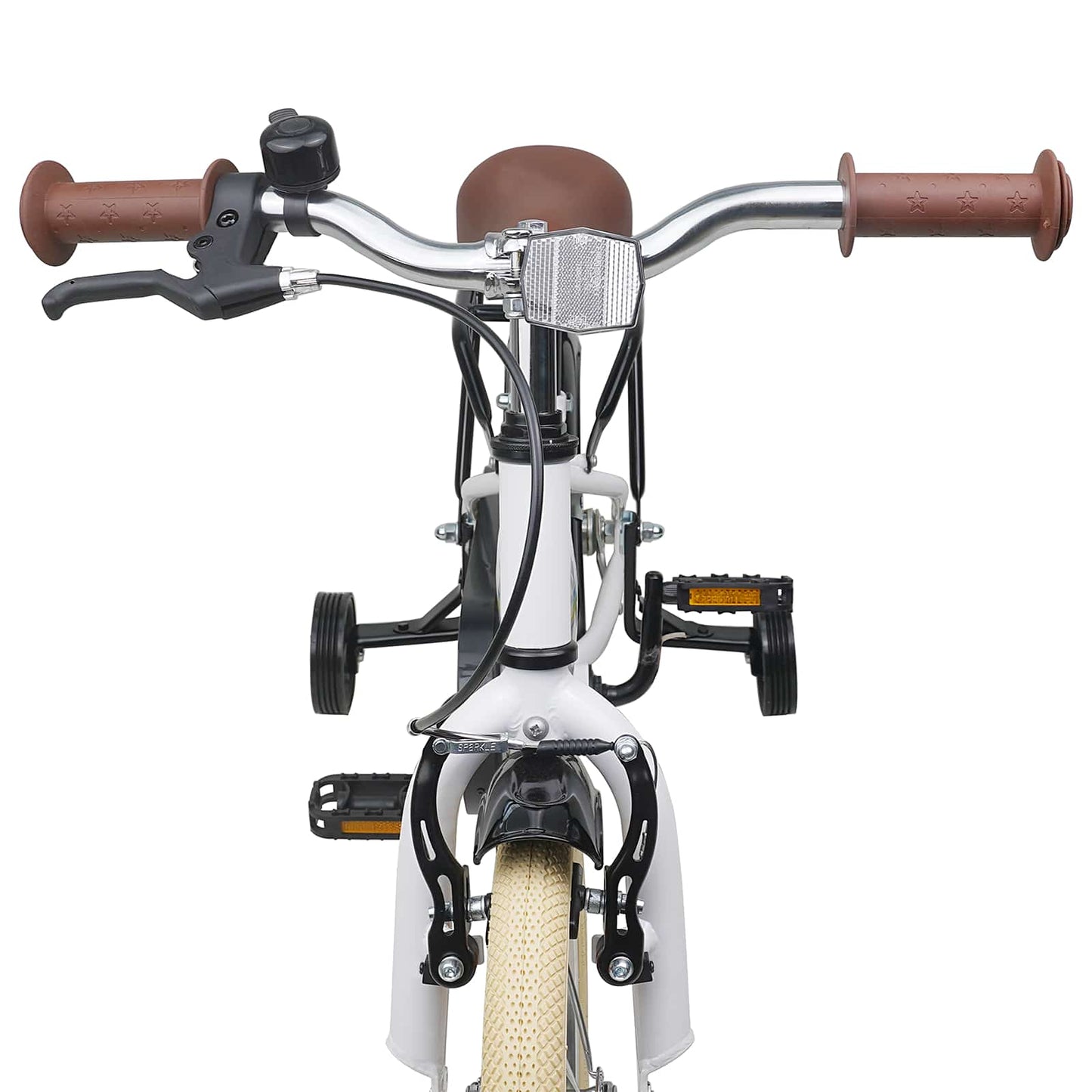 Kids Bike 14 Inches for 3-5 Years Old White