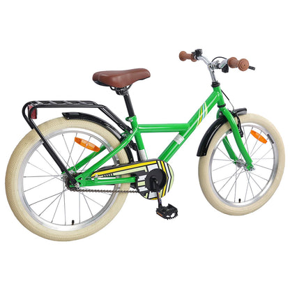 Kids Bike 18 Inches for 5-7 Years Old Green