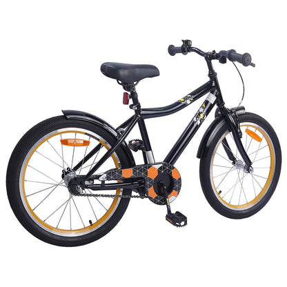 Kids Bike 18 Inches for 5-7 Years Old Black
