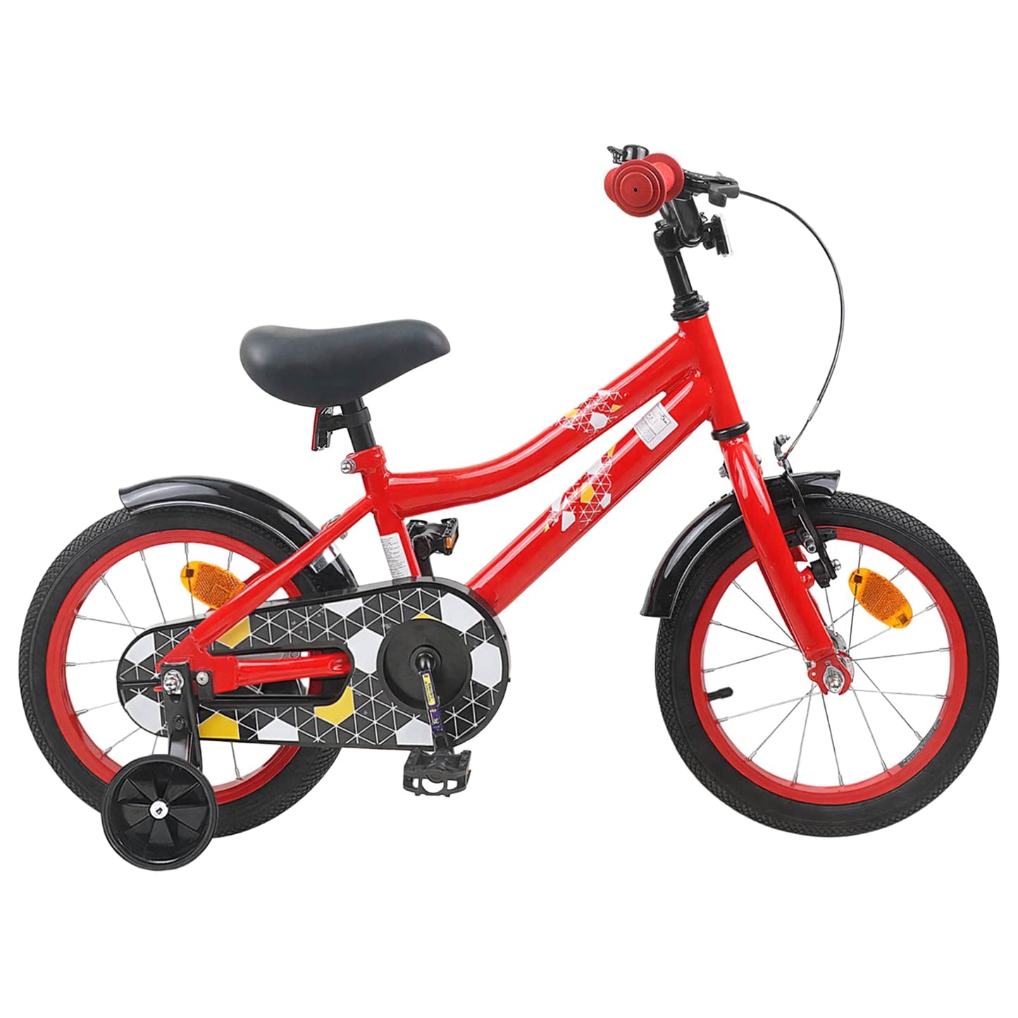 Kids Bike 12 Inches for 2-4 Years Old Red