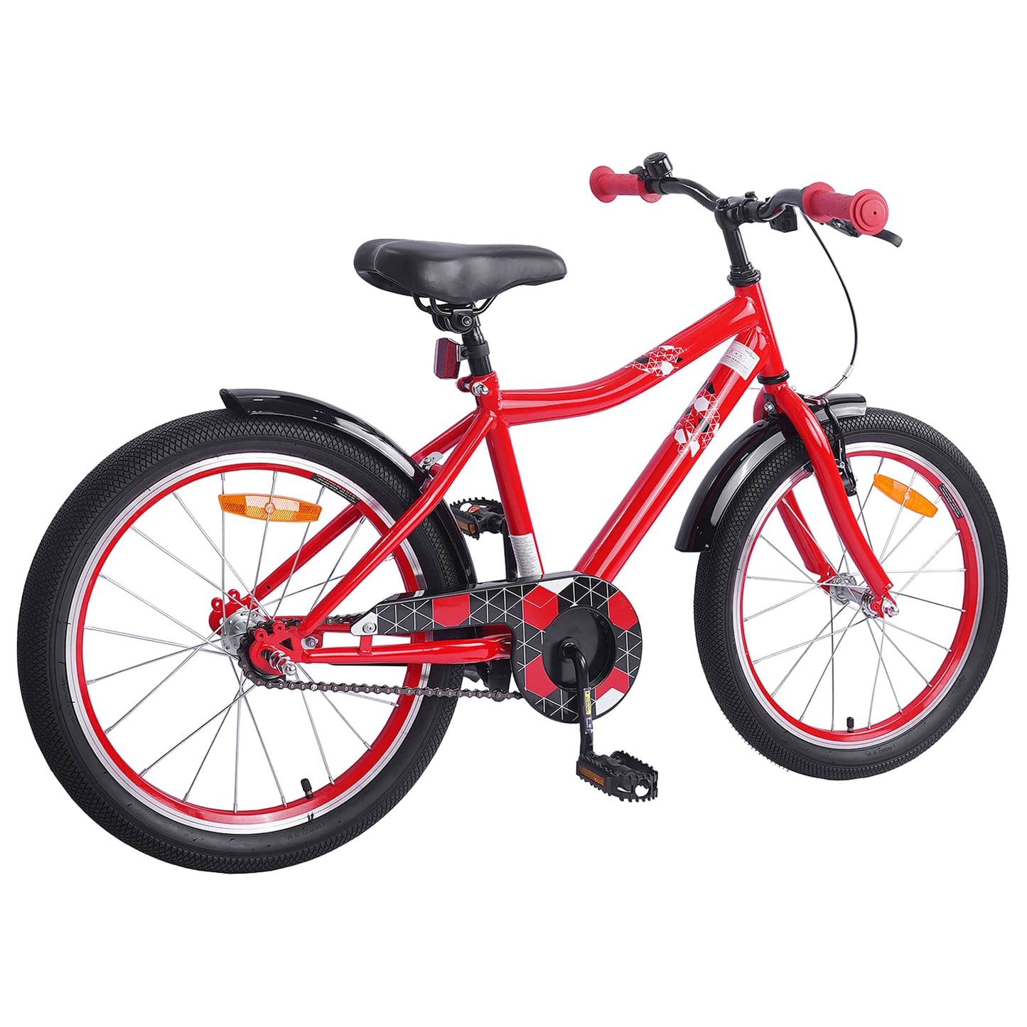 Kids Bike 18 Inches for 5-7 Years Old Red