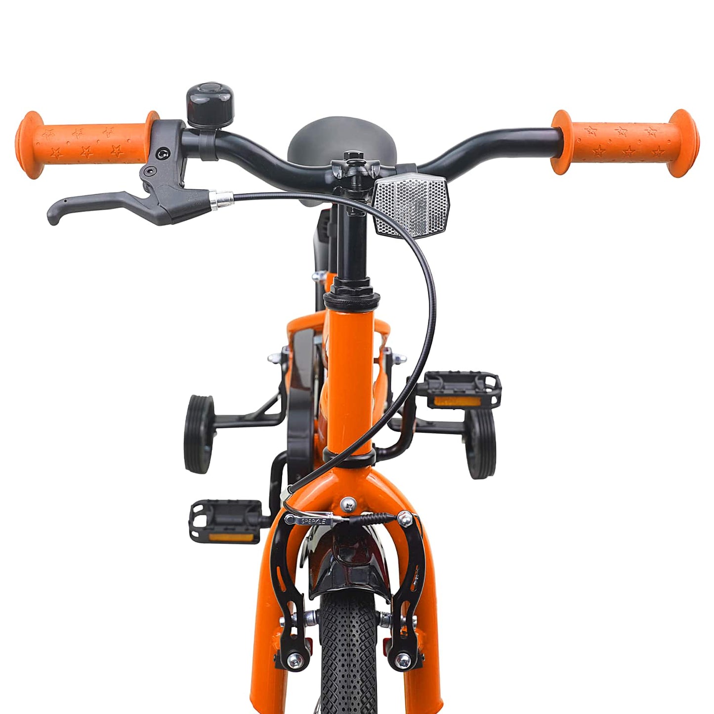 Kids Bike 12 Inches for 2-4 Years Old Orange