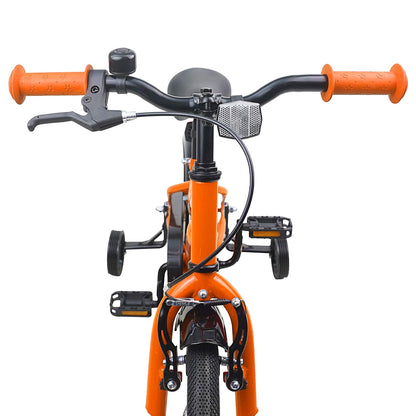 Kids Bike 14 Inches for 3-5 Years Old Orange