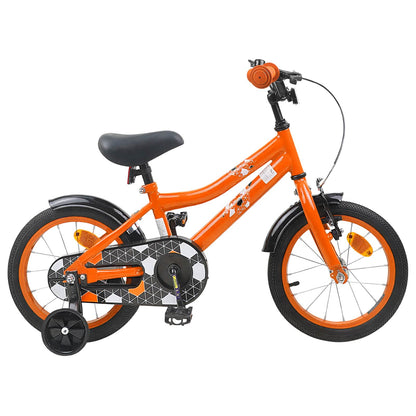Kids Bike 14 Inches for 3-5 Years Old Orange
