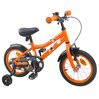Kids Bike 16 Inches for 4-6 Years Old Orange