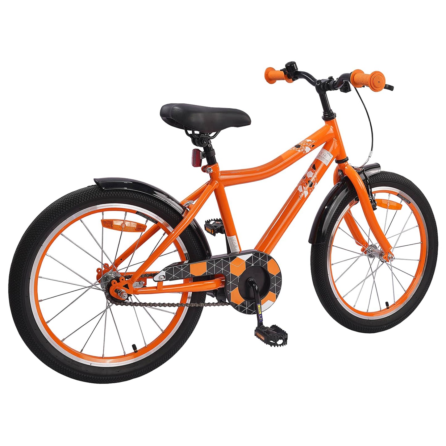 Kids Bike 20 Inches for 6-11 Years Old Orange