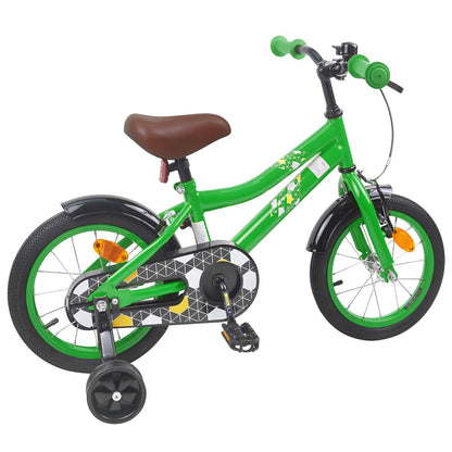 Kids Bike 16 Inches for 4-6 Years Old Green