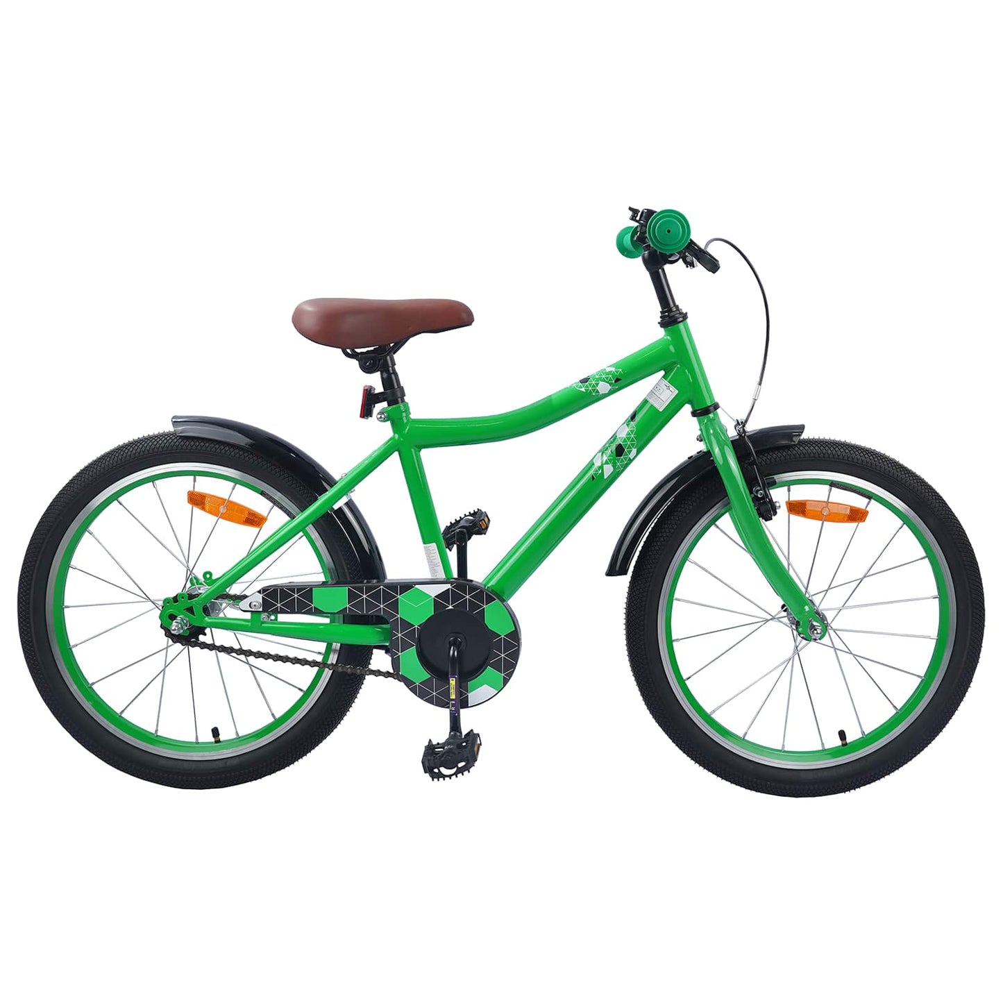 Kids Bike 20 Inches for 6-11 Years Old Green