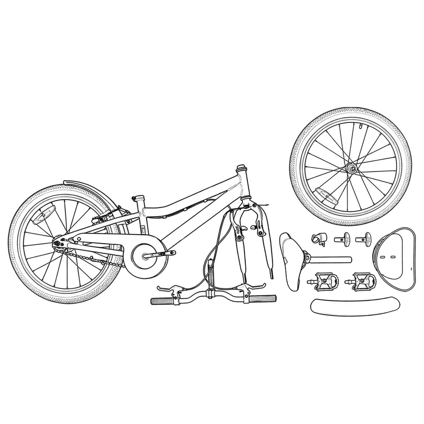 Kids Bike 20 Inches for 6-11 Years Old Pink