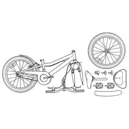 Kids Bike 20 Inches for 6-11 Years Old Pink