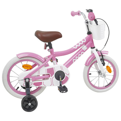Kids Bike 12 Inches for 2-4 Years Old Light Pink