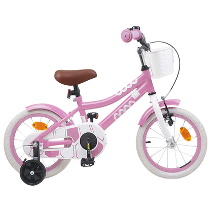 Kids Bike 12 Inches for 2-4 Years Old Light Pink