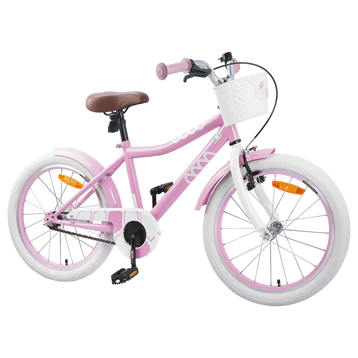 Kids Bike 18 Inches for 5-7 Years Old Light Pink
