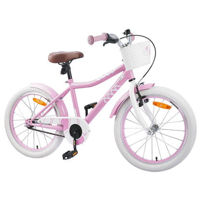 Kids Bike 18 Inches for 5-7 Years Old Light Pink