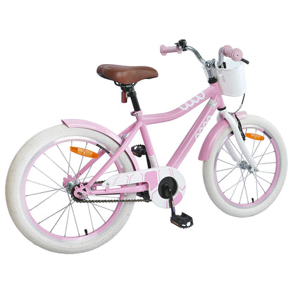 Kids Bike 18 Inches for 5-7 Years Old Light Pink