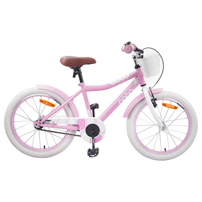 Kids Bike 18 Inches for 5-7 Years Old Light Pink
