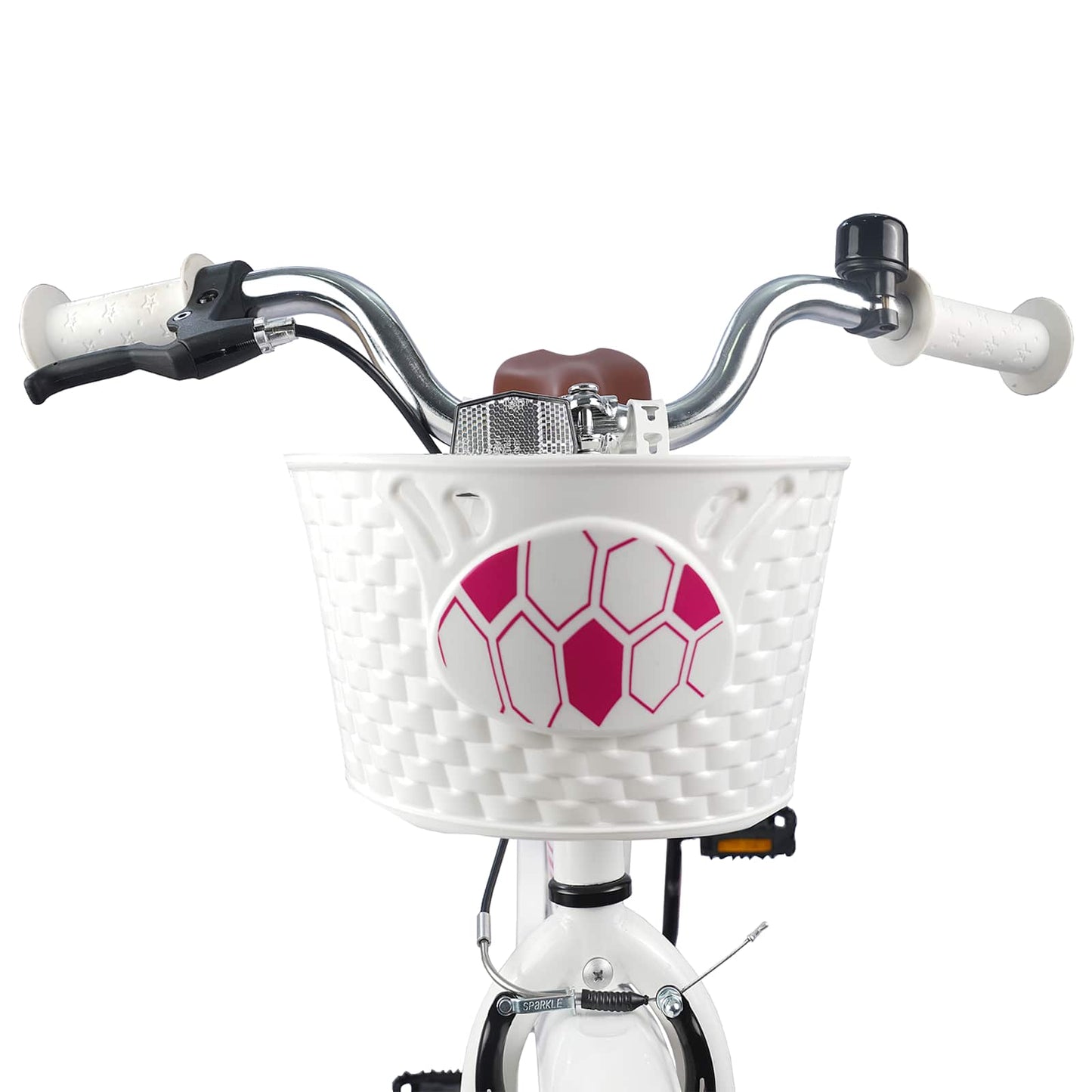 Kids Bike 18 Inches for 5-7 Years Old White