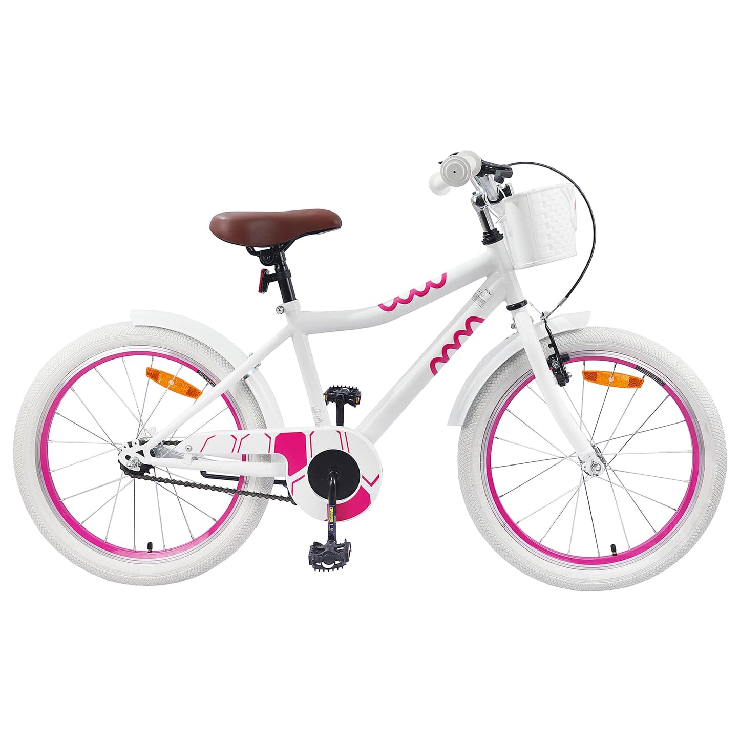 Kids Bike 20 Inches for 6-11 Years Old White