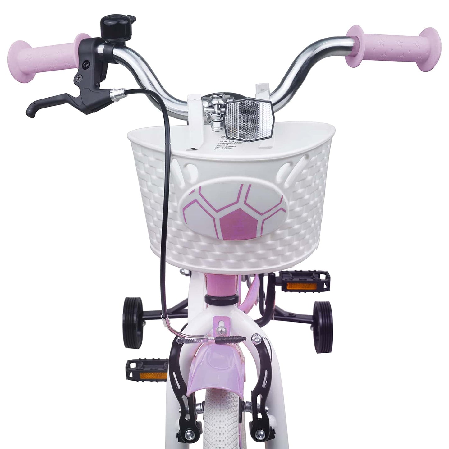 Kids Bike 12 Inches for 2-4 Years Old Purple