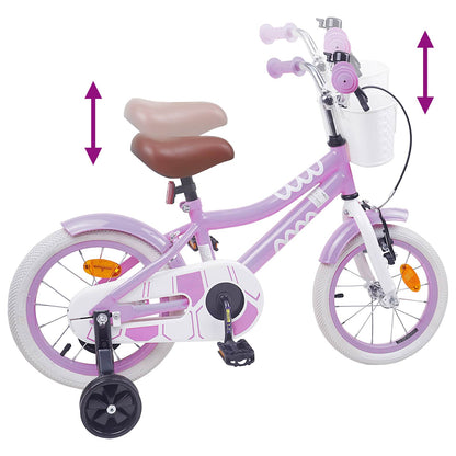 Kids Bike 16 Inches for 4-6 Years Old Purple